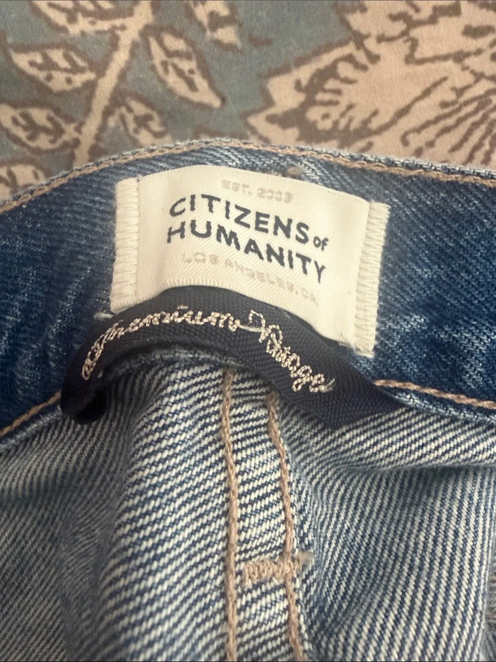Citizens baggy jean